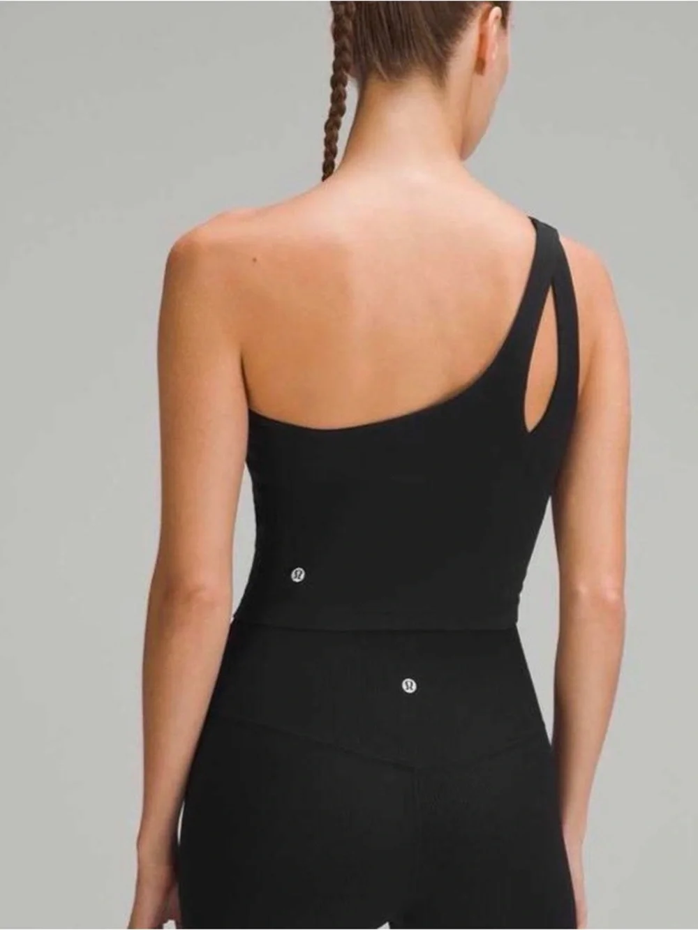 Lululemon One-Shoulder ribbed top